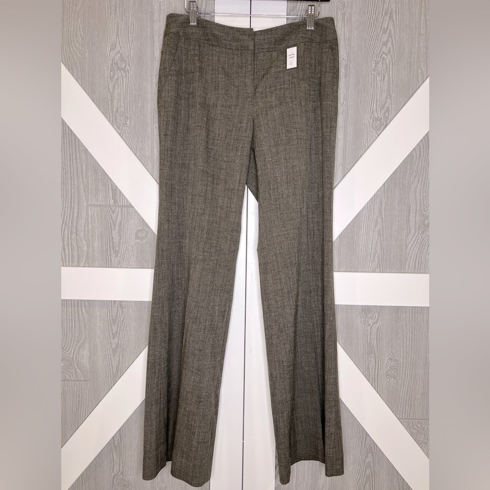 275. Kenneth Cole New York Gray/Brown Dress Pants Trousers Size 6